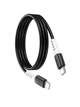 Кабель силиконовый для зарядки и передачи данных Type-C to Type-C 60W Silicone Hoco X82 Black - изображение 1