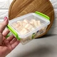 Пластиковый бокс для хранения пищи 0.55 л с крышкой Народный продукт - изображение 3