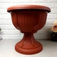 Вазон на ножке для открытой площадки 15 л, терракот Леон Алеана - изображение 6