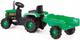 Traktor pedałowy Dolu z przyczepą Zielony (8690089080530) - obraz 4