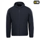 Кофта M-Tac Lite Microfleece Hoodie Dark Navy Blue XL - зображення 2
