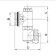 Кінцева зливна група Roho R611-100 - 1" (з краном Маєвського) (RO0153) ( 24866 ) - изображение 2