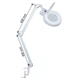 Лампа настольная лупа для косметолога 24Вт c увеличительным стеклом с настольным креплением, для маниюкюра LED FS-640 - изображение 2