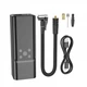 Автомобильный портативный компресор Hoco ZP7 Maddy 5000mAh 10.3bar Black - изображение 6