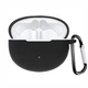 Чехол-накладка DK для Huawei FreeBuds 4i | Silicone Candy Friendly с карабином (black) - изображение 1