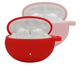 Чохол-накладка DK Silicone Candy Friendly з карабіном для Huawei FreeBuds 4i (red) - зображення 2
