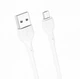 Кабель Micro USB XO-NB200 для смартфонів Xiaomi Redmi 6 / Xiaomi Redmi 6A 1 метр Білий - зображення 1