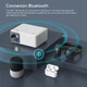 Мультимедийный домашний проектор AKIYO O1 HD LED ANSI 100 Лм WiFi Bluetooth - изображение 2