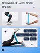 Резинки для фитнеса Yar-sport Mini Power Band 5 шт 1-20 кг голубой в комлекті з чехлом - изображение 4