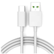 Кабель VOOC Flash Charge для Oppo 30W / 5V-6A 1m USB на Type-C / USB-C (DL129) (white) - изображение 1