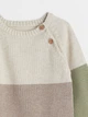 Джемпер H&M 74см бежево зелений 2001912985 - зображення 2
