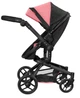 Коляска для ляльки 2в1 CARRELLO FORTUNA 9695 PEACH PINK - изображение 2