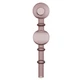 Стеклянная Трубка Колба 15 см "Oil Pipe Two Balls Pink" - изображение 1