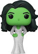 Фігурка Funko Pop! Marvel She-Hulk She-Hulk Glitter 1127 Bobble-Head (889698641975) - зображення 2