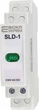 Модульна сигнальна арматура 230V AC/DC LED зелена [A0140030031] SLD-1 АСКО - зображення 4