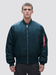 Бомбер мужской Alpha Industries MA-1 Flight Jacket MJM21000C1 XL Темно-зеленый (640631819482) - изображение 1