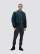 Бомбер мужской Alpha Industries MA-1 Flight Jacket MJM21000C1 XL Темно-зеленый (640631819482) - изображение 4