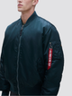 Бомбер мужской Alpha Industries MA-1 Flight Jacket MJM21000C1 XL Темно-зеленый (640631819482) - изображение 5