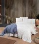 Постельное белье Sikel Stonewashed Soho Firfirli 200 х 220 см Beyaz - изображение 1