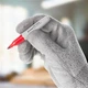 Набор мини-маркеров перманентных Intertool 4 цвета 80 штук спиртовых длина 93 мм нестирающихся разноцветных (000072596) - изображение 9