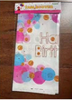 Скатертина Дитяча Поліетиленова На Стіл Happy Birthday Кульки 180х110см | Білий - зображення 3