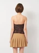 Кроп топ женский Zara 8655/465 S Коричневый (08655465121023) - изображение 2
