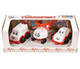 Игрушечный набор машинок 3в1 Скорая помощь Мини Technok Toys 5811 пластик 10 см белый с красным - изображение 1