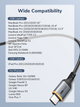 Кабель Cabletime USB Type C- USB Type C 3A 1 м, 5А/PD100W, швидка зарядка, Black (CU03L) - изображение 5