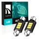 Комплект світлодіодних ламп NAPO LED SJ-3030-6SMD 36mm C5W C10W колір світіння білий 2 шт - зображення 1