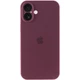 Чохол на Apple iPhone 16 Plus для айфон 16+ плюс силікон Бордовий / Plum - зображення 5