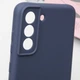 Чехол на Samsung Galaxy S21 / для самсунг галакси С21 ТПУ Синий / Midnight Blue - изображение 5