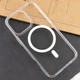 Чехол на Apple iPhone 16 Pro / для айфон 16 про с функцией магсейф MagSafe Прозрачный - изображение 2