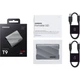 Зовнішній SSD накопичувач Samsung T9 2TB Grey (MU-PK2T0G) [124702] - зображення 8