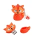 USB Флешка силіконова Лисичка, карта памяті 64Gb - изображение 3