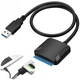 Перехідник для жорсткого диска USB 2.0 - SATA, 2.5", 3,5" 77337 - изображение 2