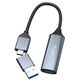 Карта відеозахвату зовнішня HDMI-USB Type-C, 1080P - изображение 1