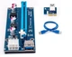 Райзер 6 pin v006C USB 3.0 PCI-E 1X - 16X Riser 77361 - изображение 2