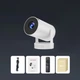 Портативний мультимедійний проектор домашній кінотеатр HY300 Android 11 Wi-Fi Bluetooth з пультом ДУ Білий - зображення 4