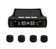 Бездротова система контролю тиску і температури в шинах TPMS TY02-W зовнішні датчики Чорний - зображення 2
