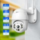 Уличная IP камера видеонаблюдения UKC CAMERA V360 PRO WIFI IP 360/90 2.0mp поворотная с удаленным доступом - изображение 2
