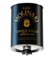 Кофе зерновой Caffe Molinari Cinque Stelle Club Arabica 100% (Пять звезд 100% Арабика), банка 3 кг. - изображение 2