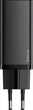 Мережевий зарядний пристрій Baseus GaN2 Lite Quick Charger C+U 65W EU Black (CCGAN2L-B01) - изображение 1