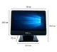 Бюджетный сенсорный POS-терминал POS Vector Agnes 15,6" Windows - ПОС моноблок 8/64 ГБ (GL-U2-8/64) - изображение 7
