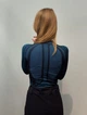 Термофутболка Accapi XPerience женская Black/Turquoise XS/S черная/синяя - изображение 10