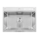 Мийка Mixxus MH7050-SK NANO-SILVER (3.0/0.8) з н.ст., зі сходинкою для суш.,з підст.під ножі(нерж.)(MX1943) ( 20515 ) - изображение 1