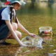 Відро складане Naturehike Round bucket PVC 10 л NH20SJ040 прозорий 6975641886761 - изображение 3
