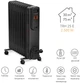 Масляный обогреватель Trotec TRH 25 E 2500W Black - изображение 7