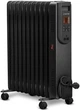 Масляный обогреватель Trotec TRH 25 E 2500W Black - изображение 3