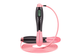 Швидкісна скакалка з лічильником EasyFit чорний-рожевий - изображение 1