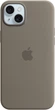 Чехол противоударный силиконовый OEM+ Premium Silicone Case with MagSafe для Apple iPhone 15 (6.1") Clay - изображение 3
